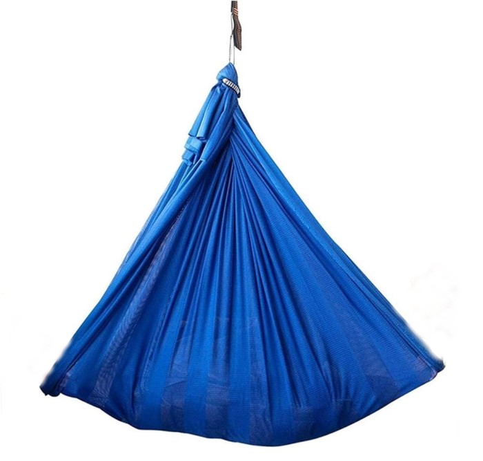 Hamac elastic, leagan copii, pentru terapie, kit complet, maxim 99 kg, bleumarin, OBRALIX&reg;