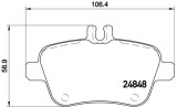BREMBO P 50 091 PRIME LINE set placute frana,frana disc
