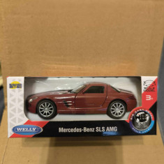 Machete Welly - MERCEDES-BENZ SLG AMG , scara 1:43 - 11cm