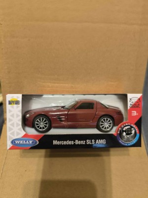 Machete Welly - MERCEDES-BENZ SLG AMG , scara 1:43 - 11cm foto