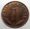 2.529 GERMANIA WWII 1 REICHSPFENNIG 1939 D, Europa, Bronz