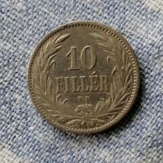 MONEDA-10 FILLER 1894 - UNGARIA