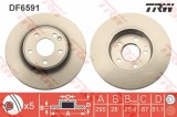 TRW DF6591 Disc frana