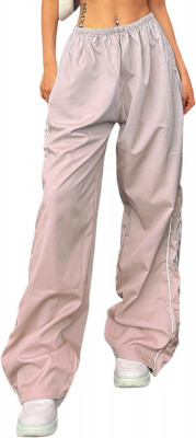 I Track Pants Femei Baggy Pants Y2K Pantaloni Parașuta Pants pentru Femei Y2K Cl foto