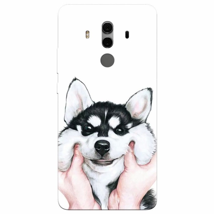 Husa silicon pentru Huawei Mate 10, Cute Dog 1 Husa silicon pentru Huawei Mate 10, Cute Dog 1