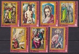 Guineea Ecuatoriala 1976 pictura El Greco MI 813-819 MNH