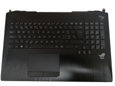 Carcasa superioara palmrest cu tastatura Laptop, Asus, ROG G750, G750J, G750JH, G750JM, G750JS, G750JW, layout SK foto