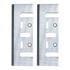 Set 2 lame pentru rindea HSS Raider, 82 x 29 x 3 mm, otel