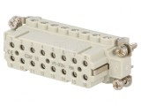 Conector HDC Inserturi Contact Mamă 16A