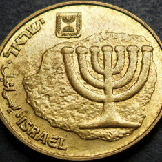 Moneda exotica 10 AGOROT - ISRAEL, anul 2006 *cod 723 D = UNC