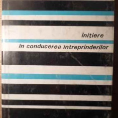 INITIERE IN CONDUCEREA INTREPRINDERILOR-J. A. SHUBIN