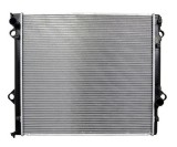 Radiator racire Toyota Land Cruiser 120, 09.2002-07.2009, motor 3.0 TD, 96 kw, diesel, cutie manuala, cu/fara AC, 650x598x26 mm, aluminiu brazat/plas, Rapid