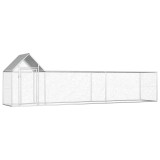 Cumpara ieftin Cotet pentru pasari, 5 x 1 x 1,5 m, otel galvanizat