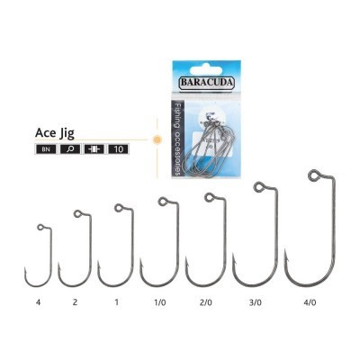 Ace jig Baracuda, set 10 buc foto