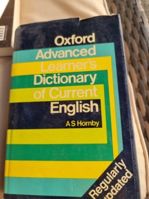 A. S. Hornby -The Oxford Advanced Learner&amp;#039;s Dictionary of Current English foto