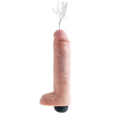 Dildouri cu ejaculare - King Cock Penis Realist cu Ejaculare 25 cm