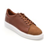 Pantofi sport GRYXX maro, M7162, din piele naturala