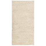 Cumpara ieftin Covor pufos &quot;PAMPLONA&quot; cu fire inalte, auriu modern, 100x200 cm