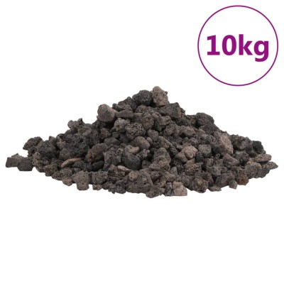 Roci vulcanice, 10 kg, negru, 1-2 cm foto