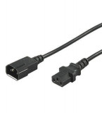 Cablu prelungitor alimentare IEC320-C13 la IEC320 C14 2m Goobay