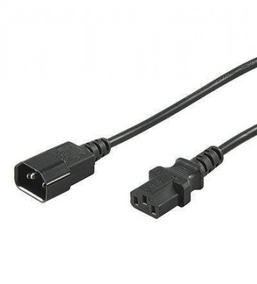 Cablu prelungitor alimentare IEC320-C13 la IEC320 C14 2m Goobay foto