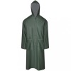 Pelerină de ploaie impermeabilă lungă cu glugă, XL, verde