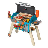 Set de joaca din lemn cu accesorii Grill si Pizza, Melissa &amp; Doug