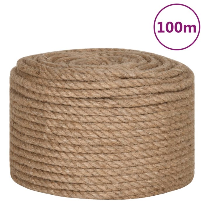 Fr&acirc;nghie din iută 100% 12 mm 100 m