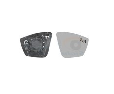 Geam oglinda Skoda Karoq, 08.2017-; Kodiaq, 10.2016-, View Max, partea dreapta, incalzit; sticla convexa; geam cromat; cu functie de unghi mort