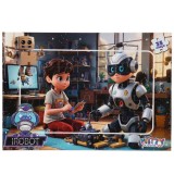 Puzzle Witty Puzzlezz, Robotul si prietenul sau, 35 piese