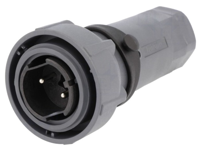 Conector circular tată 2 pini IP69K
