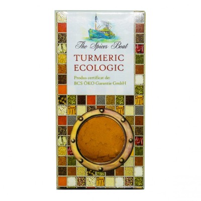 CONDIMENT-TURMERIC MACINAT ECO 40g THE SPICES BOAT foto