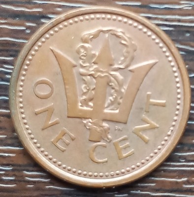 (M1998) MONEDA BARBADOS - 1 CENT 2002, EXOTICA foto