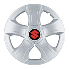 Set 4 Capace Roti 14 inchi (R14) Bis Gri, Compatibile Cu Suzuki