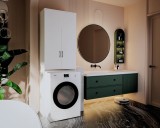 Dulap ms, 65x35x199 cm, Alb