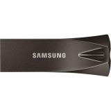 Cumpara ieftin Memorie USB Flash Drive Samsung 64GB Bar Plus, USB 3.1 Gen1, Titan Gray