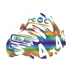 Sticker Land Rover Four