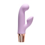 Vibratoare iepuras - Crushious Iepurasul Moale Mini Vibrator Iepuras Lavanda Alegerea Perfecta pentru Prima Jucarie