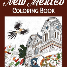 New Mexico Coloring Book: Adult Painting on USA States Landmarks and Iconic
