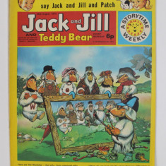 JACK AND JILL AND TEDDY BEAR , ` REVISTA CU BENZI DESENATE PENTRU COPII , 24 AUGUST , 1974