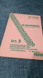 TESTE DE MATEMATICA INTEGRAL REZOLVATE -PENTRU ADMITERE IN LICEU NR 3 /1990