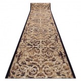 Traversa anti-alunecare DIGITAL - CLASSIC Ornament bej / maro, 120 cm