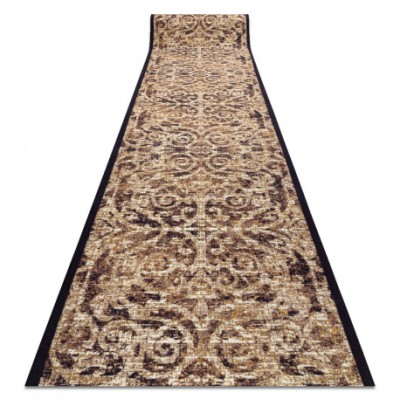 Traversa anti-alunecare DIGITAL - CLASSIC Ornament bej / maro, 80 cm foto