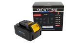 Baterie PATONA Platinum 18V Dewalt DCB184 pentru seria Dewalt XR cu intrare și ieșire USB-C PD65W