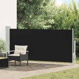 VidaXL Copertină laterală retractabilă, negru, 140x300 cm 45353