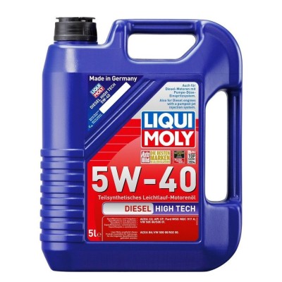 Ulei motor Liqui Moly Diesel Hightech 5W40 5L 2696 foto