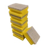Cumpara ieftin Set 6 bureti pentru vase, galben, 90 x 67 x 45 mm