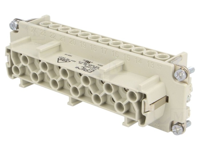 Conector HDC Inserturi Mamă EPIC H-BE 24 16A