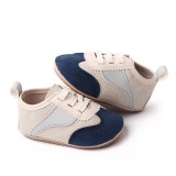 Cumpara ieftin Adidasi crem cu bleumarine si gri - Sporty (Marime Disponibila: 3-6 luni