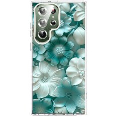 Husa pentru samsung galaxy s25 ultra, atasare magnetica, magsafe, 3d flower medley 8 foto